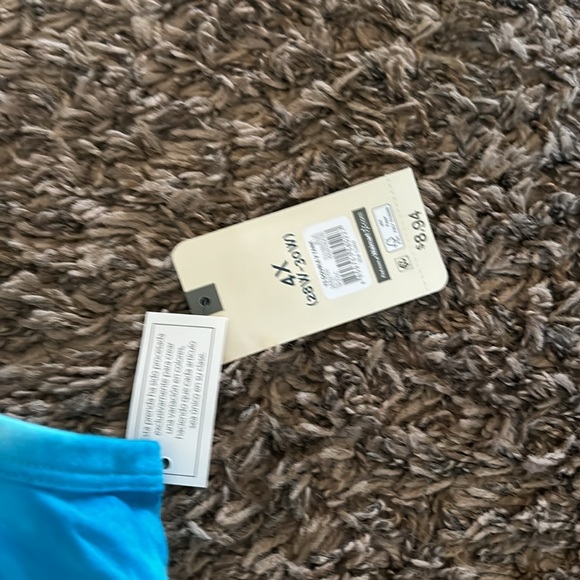 Blue tie dye tank top - Picture 2 of 2